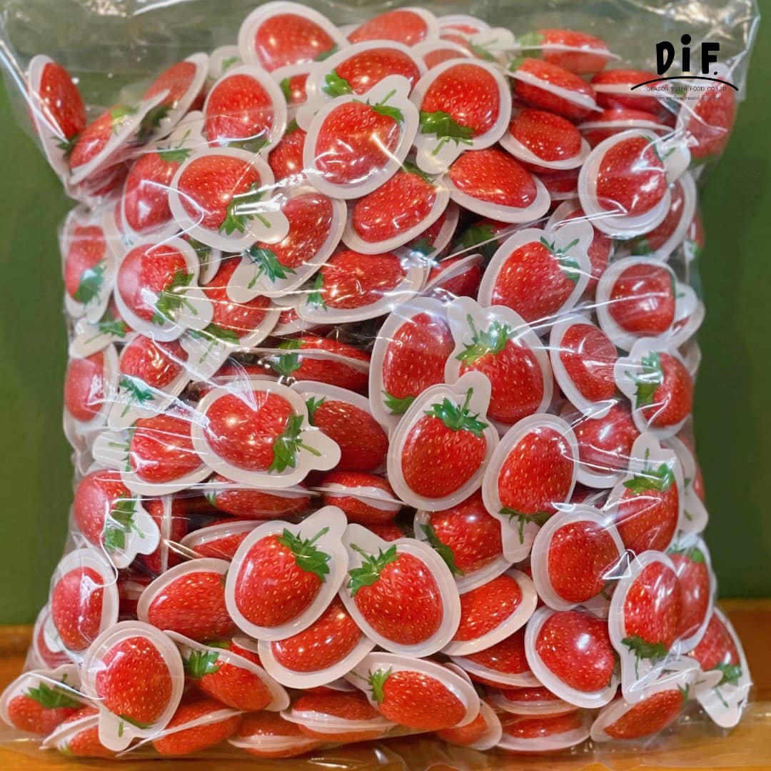 🍓 ลูกอมซูกัส รสสตอเบอร์รี่ ขนาด 10กิโล สามารถนำไปจำหน่ายต่อได้ หอมหวาน เนื้อนุ่มหนึบ 🍓