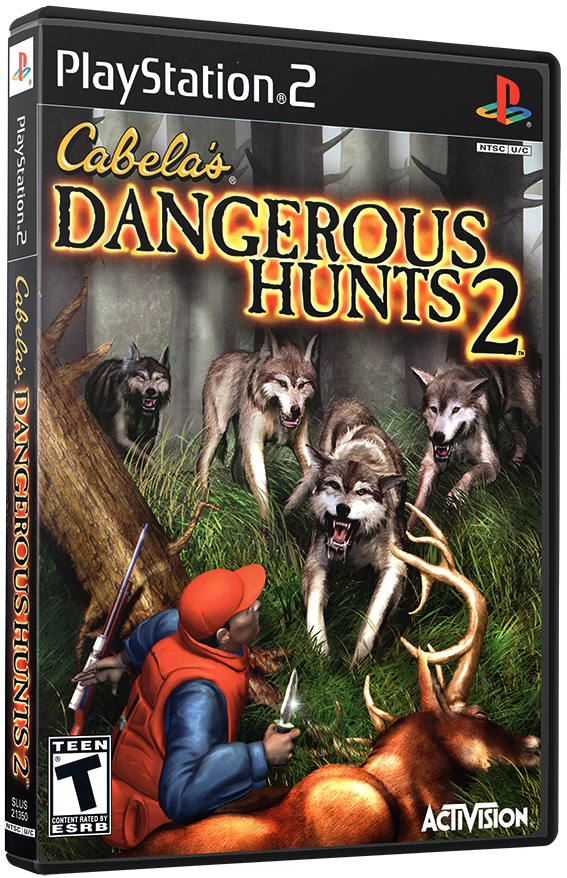 แผ่นเกมส์ PS2 : Cabela's Dangerous Hunts 2
