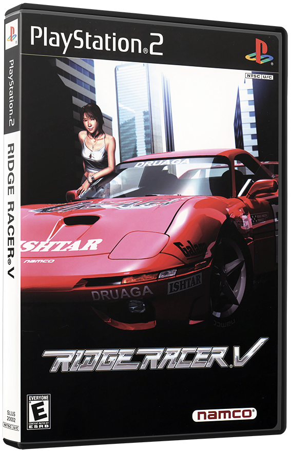 แผ่นเกมส์ PS2 : Ridge Racer V