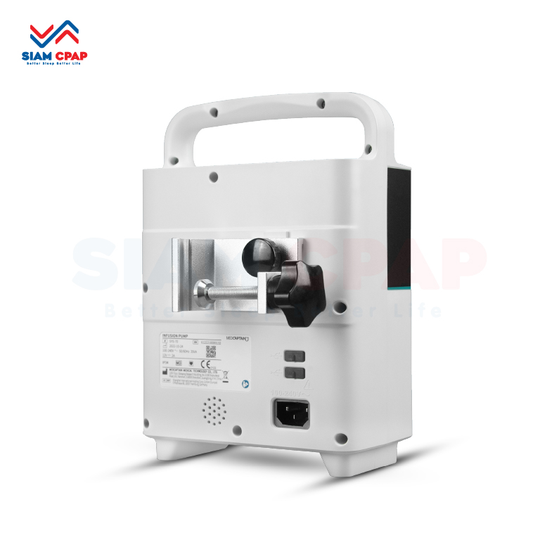 เครื่องควบคุมการให้สารละลายทางหลอดเลือดดำ Infusion pump Medcaptain รุ่น SYS-70 รับประกันศูนย์ไทย 1 ปี