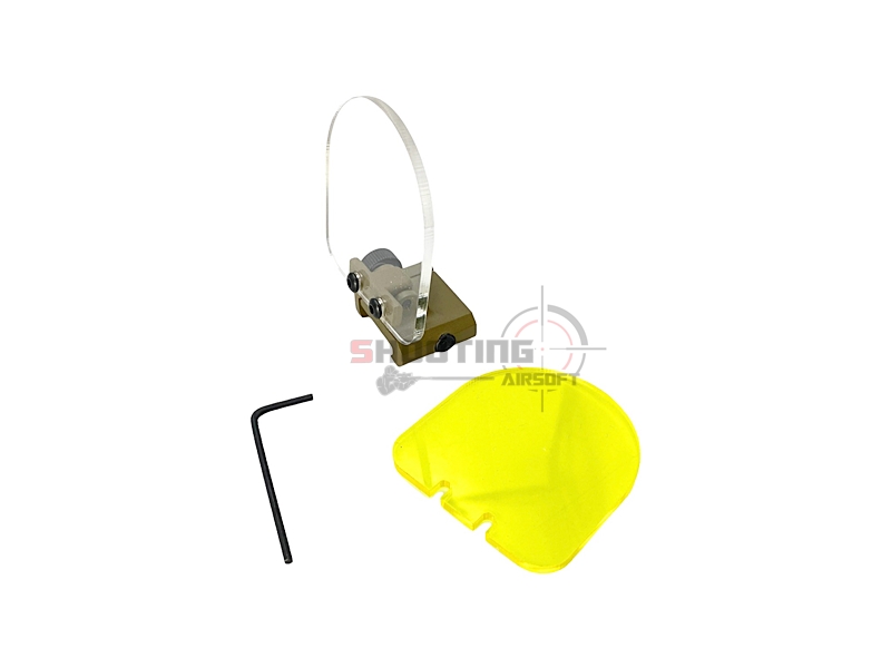 กันจอดอทและกล้อง แบบจับราง 20mm