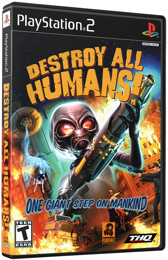 แผ่นเกมส์ PS2 : Destroy All Humans!