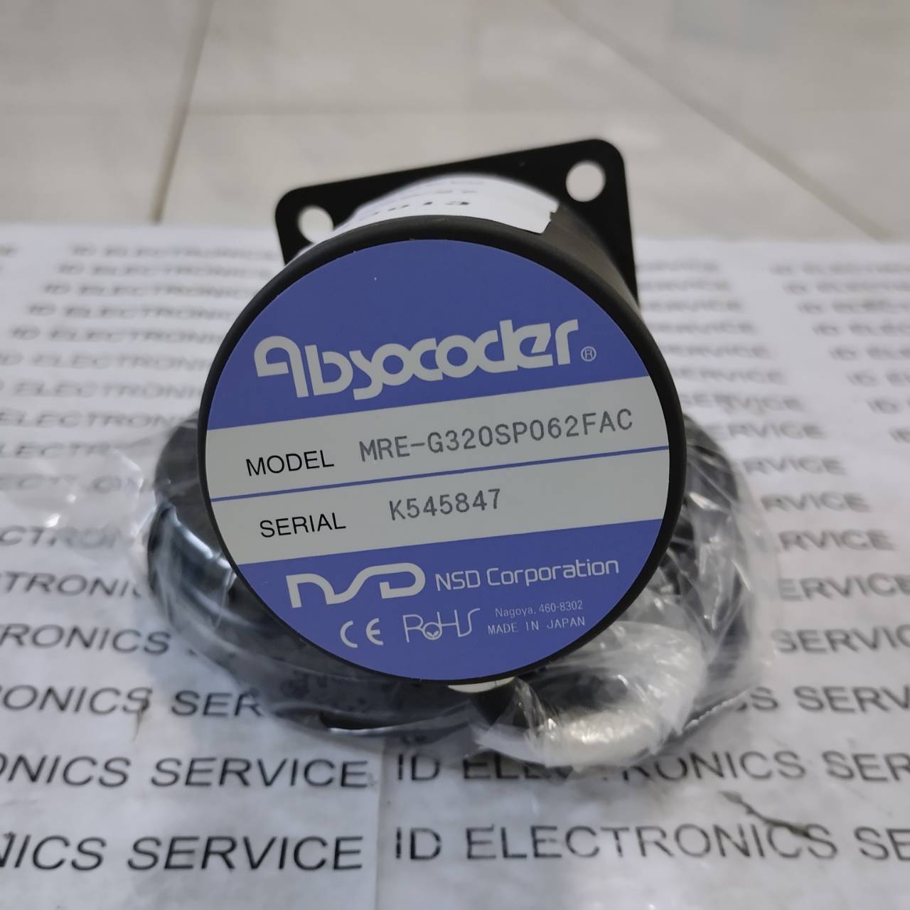 ENCODER " NSD " MODEL : MRE-G320SP062FAC