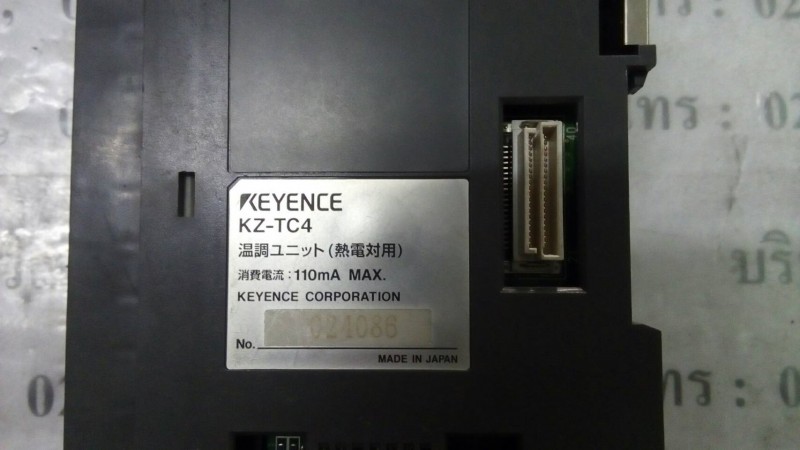 PLC " KEYENCE " MODEL : KZ-TC4