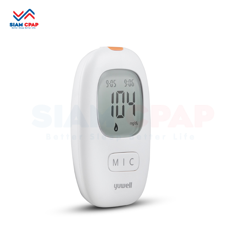เครื่องตรวจวัดระดับน้ำตาลในเลือด YUWELL Blood Glucose Monitoring System รุ่น 710 ประศูนย์ไทยตลอดอายุการใช้งาน