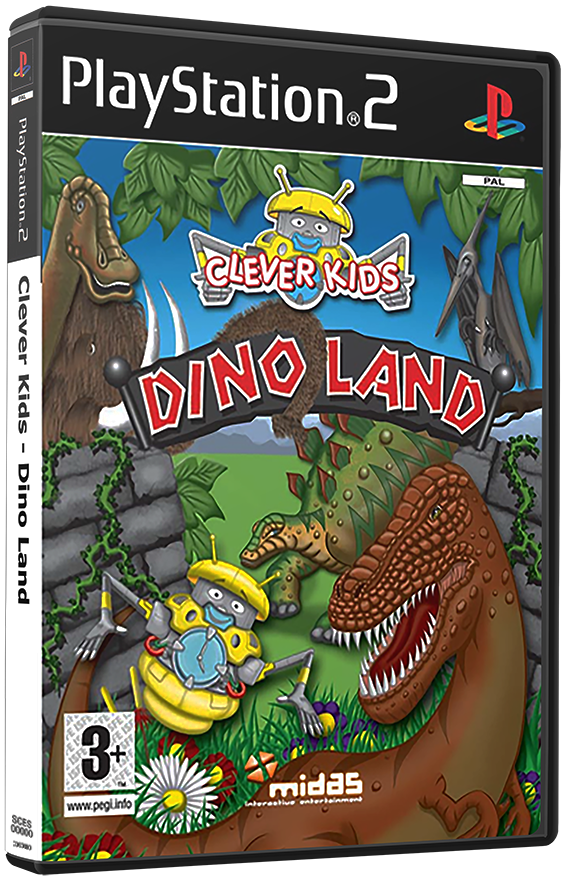 แผ่นเกมส์ PS2 : Clever Kids - Dino Land