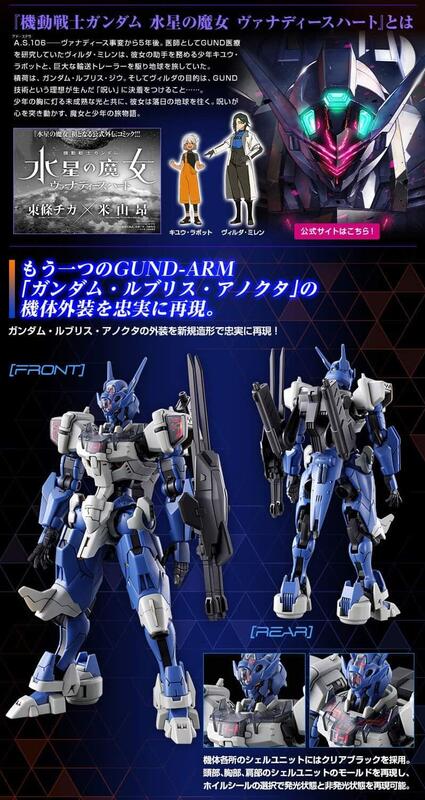 HG 1/144 GUNDAM LFRITH ANAVATA (Premium Bandai)