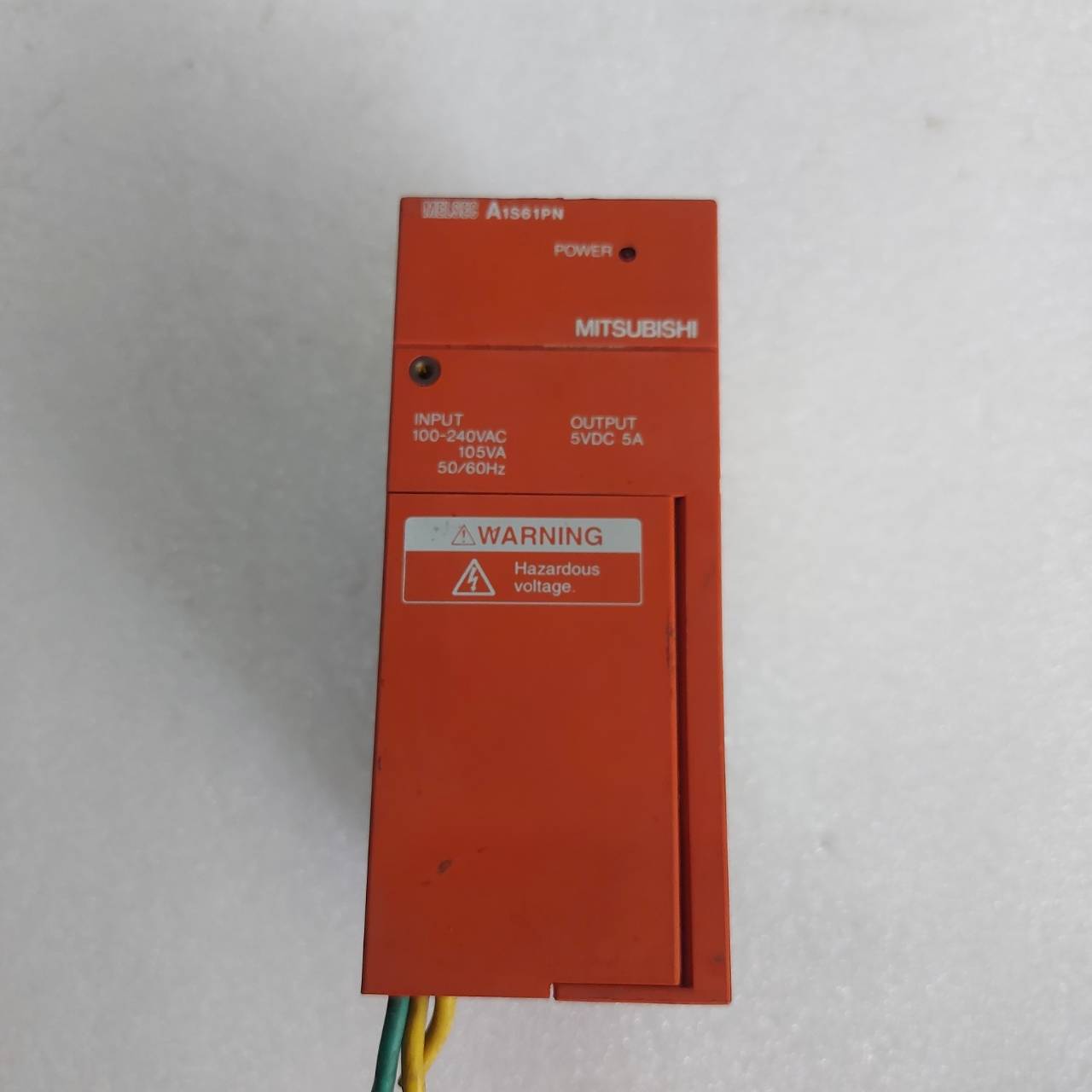 PLC " MITSUBISHI " MODEL : A1S61PN