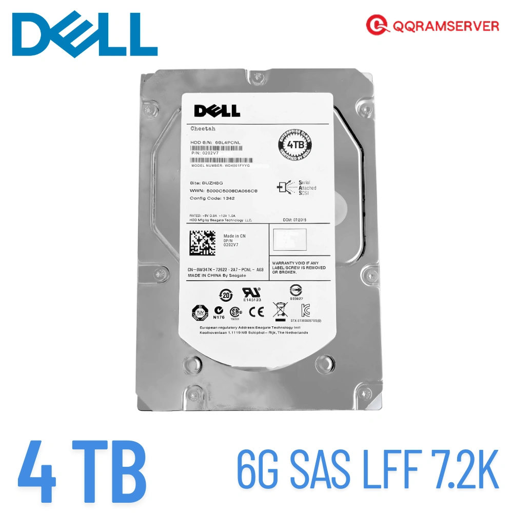 ฮาร์ดดิสก์ Server Dell R230 4TB SAS 6Gb 7.2K Dell Harddisk Server