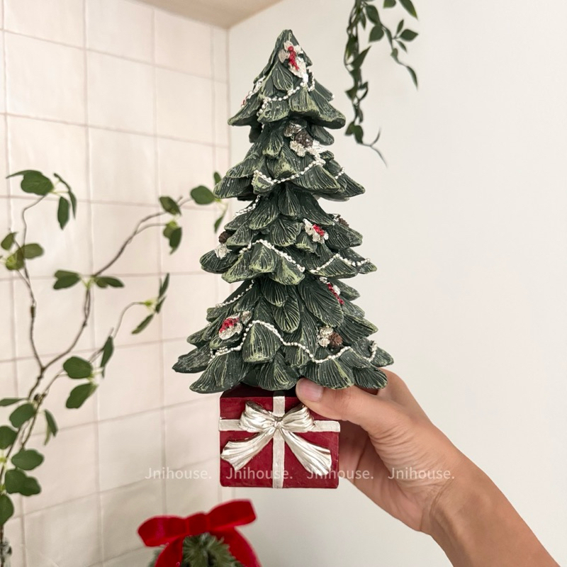 [พร้อมส่ง] Jnihouse : ของตั้งโชว์เรซินประดับคริสต์มาส (Resin Christmas Charm)