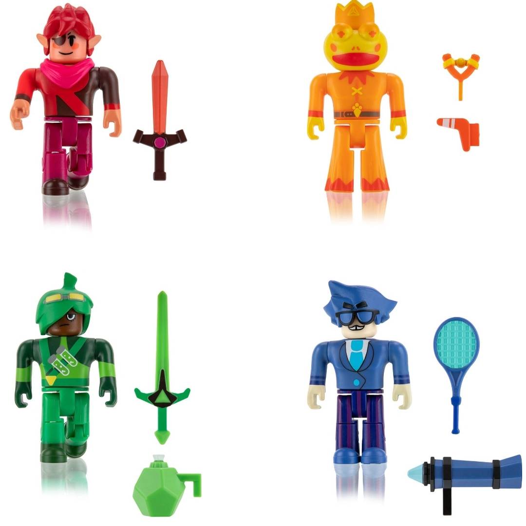 โมเดล ROBLOX โรบล็อกซ์ เซ็ท 4 ตัว Roblox 1 เซต 4 ตัว ของเล่นโรบล็อกซ์