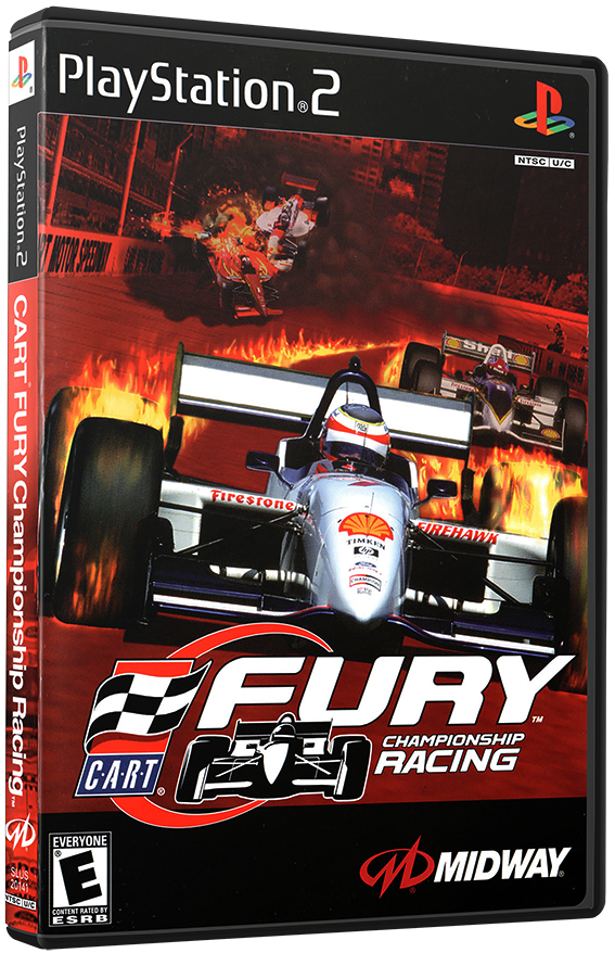 แผ่นเกมส์ PS2 : CART Fury - Championship Racing