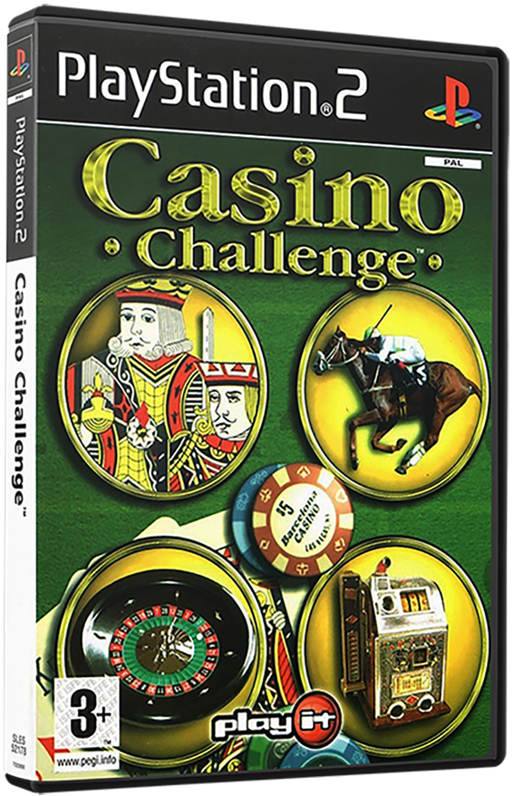 แผ่นเกมส์ PS2 : Casino Challenge