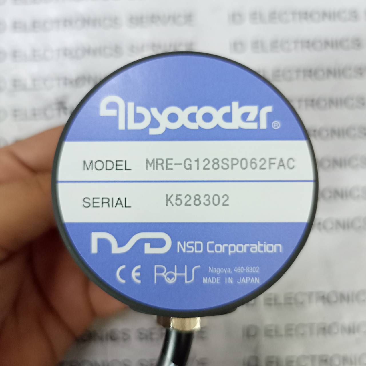 ENCODER " NSD " MODEL : MRE-G128SP062FAC