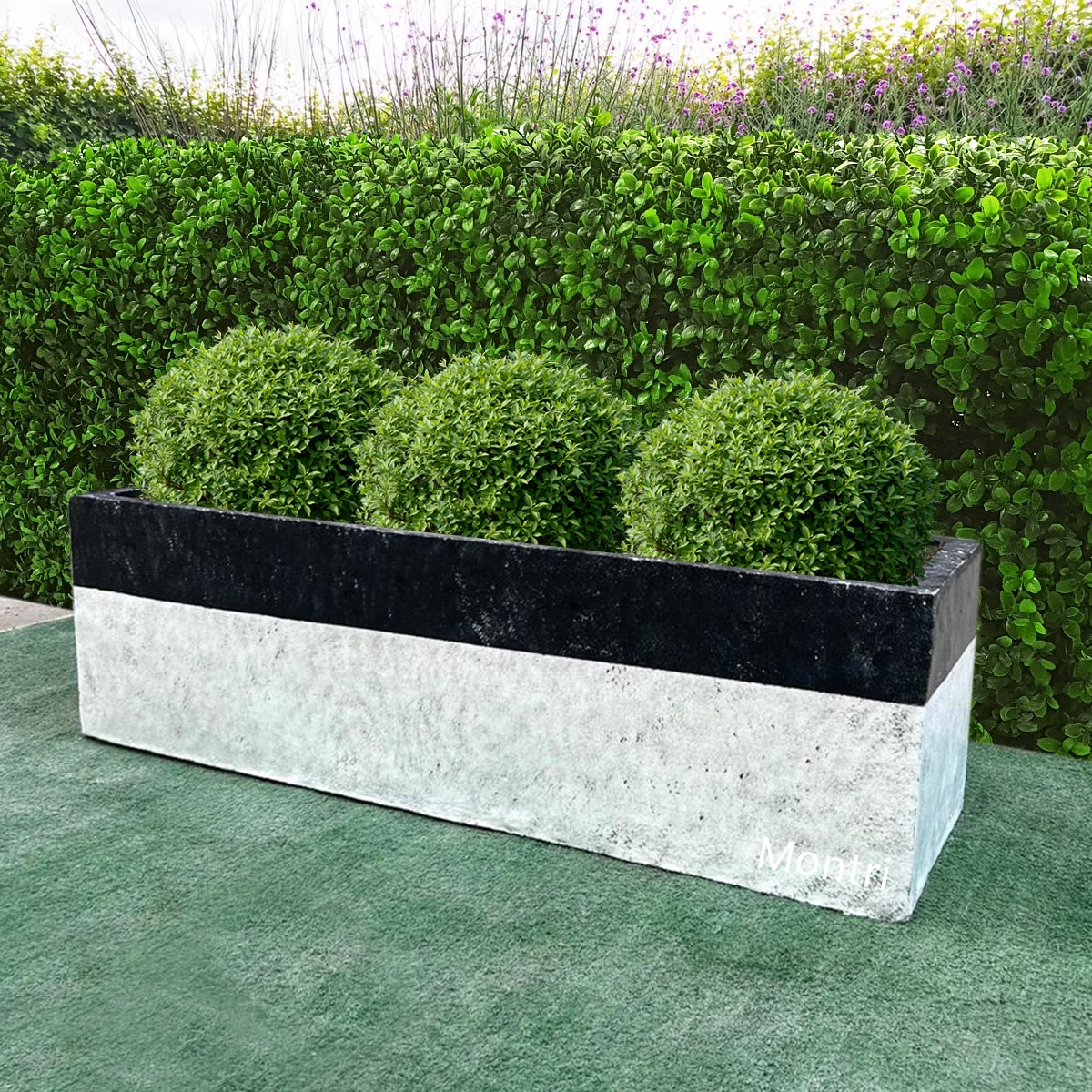 กระถางปูนต้นไม้ set 10 ใบ ลงสีคุณภาพพร้อมเคลือบเงาสามารถวางได้ทั้งกลางแจ้งและในร่ม ขนาด 30*100* cm. วัสดุเป็นปูน