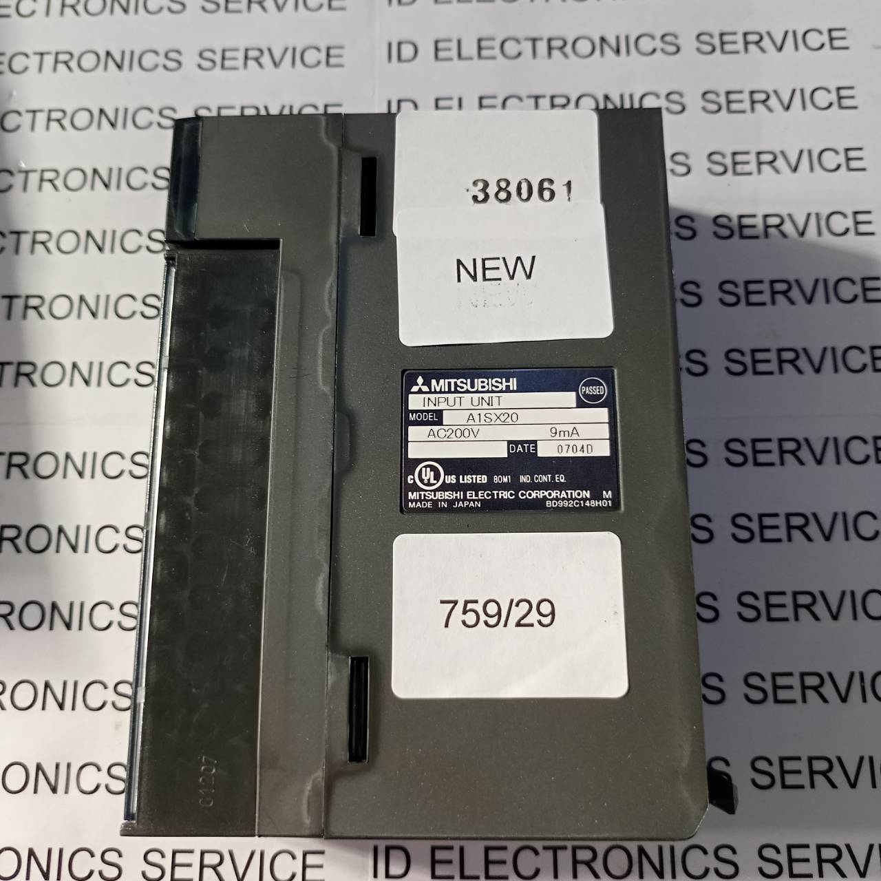 PLC " MITSUBISHI " MODEL : A1SX20