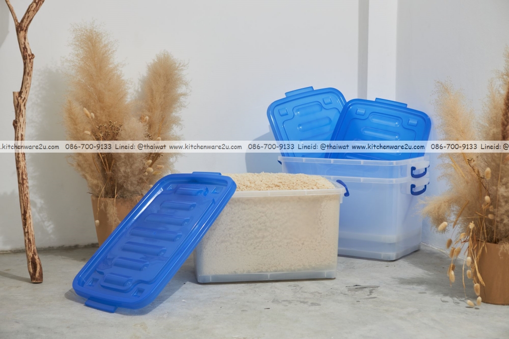 P13595 กล่องเอนกประสงค์ 90 ลิตร (63*63*36 cm) เกรดเอ No.2009 ราคาขายส่งต่อ 1 โหล: 12 ใบ: เฉลี่ย 275 บต่อใบ