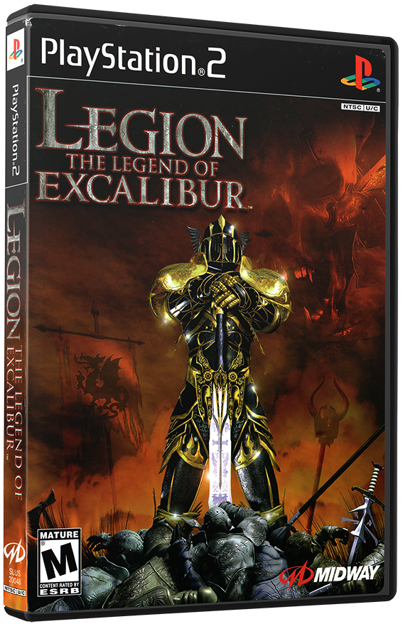 แผ่นเกมส์ PS2 : Legion - The Legend of Excalibur
