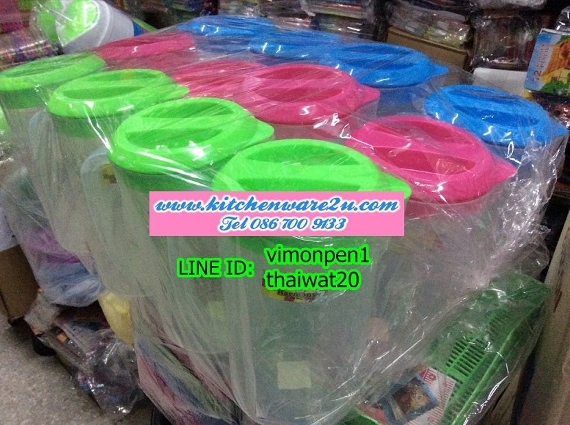 P00154 เหยือกพลาสติกสูง 2 ลิตร เกรดเอ (ราคาขายส่ง ต่อ 1 โหล)