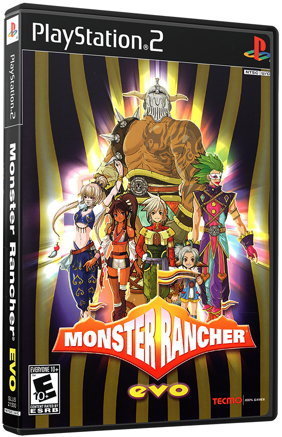 แผ่นเกมส์ PS2 : Monster Rancher EVO