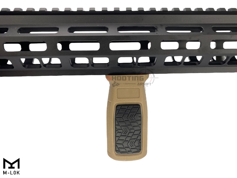 กริ๊ปมือหน้า Daniel Defense Enchanced Vertical Foregrip สำหรับชุดหน้า M-LOK