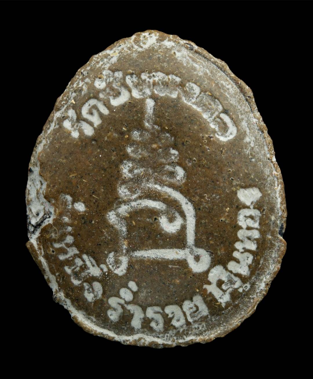 พระปิดตา เนื้อผงเกสร รุ่นแรก วัดชัยมงคล ปี 2522 ตะกรุดเงิน9ดอก (มีผงตะไบทองคำ)