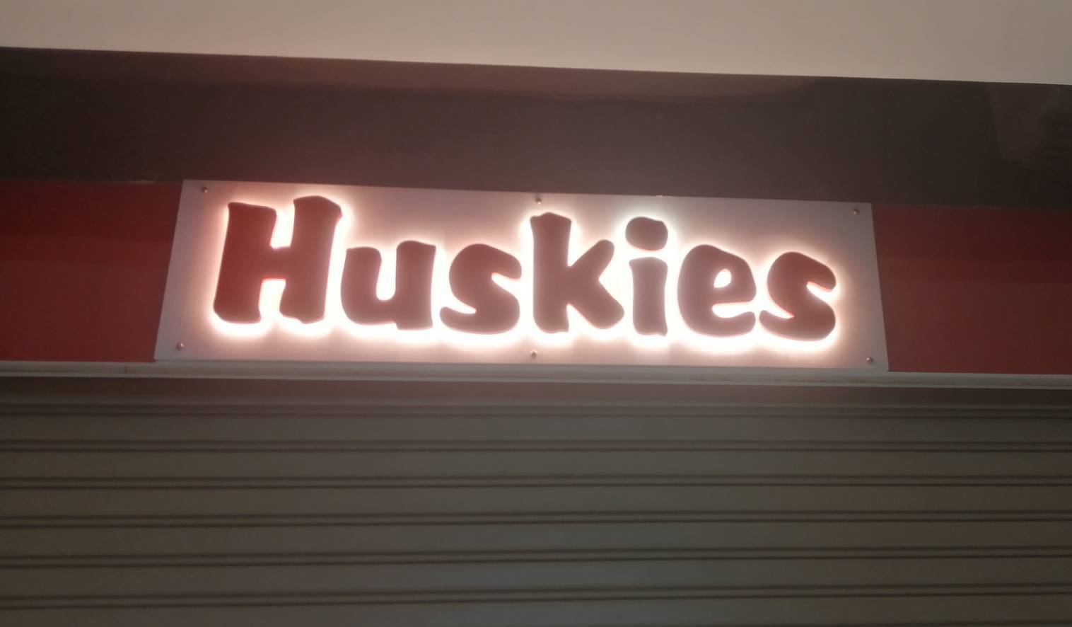 #ป้ายอักษรซิงค์ทำสีไฟออกหลัง