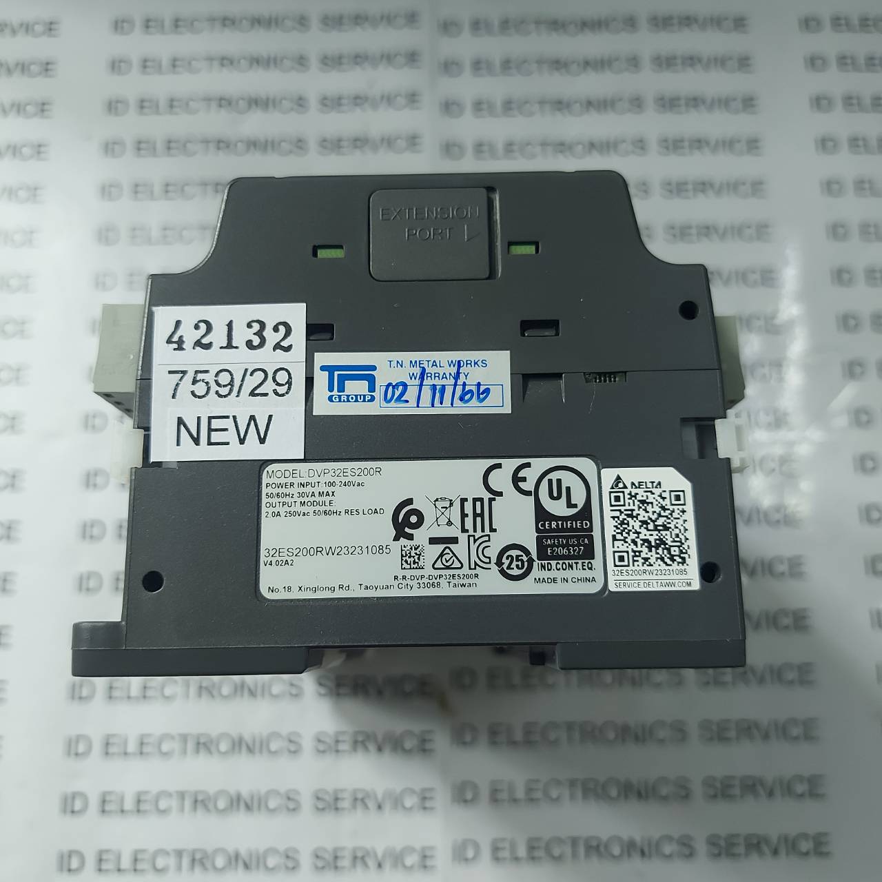 PLC " DELTA " MODEL : DVP32ES200R