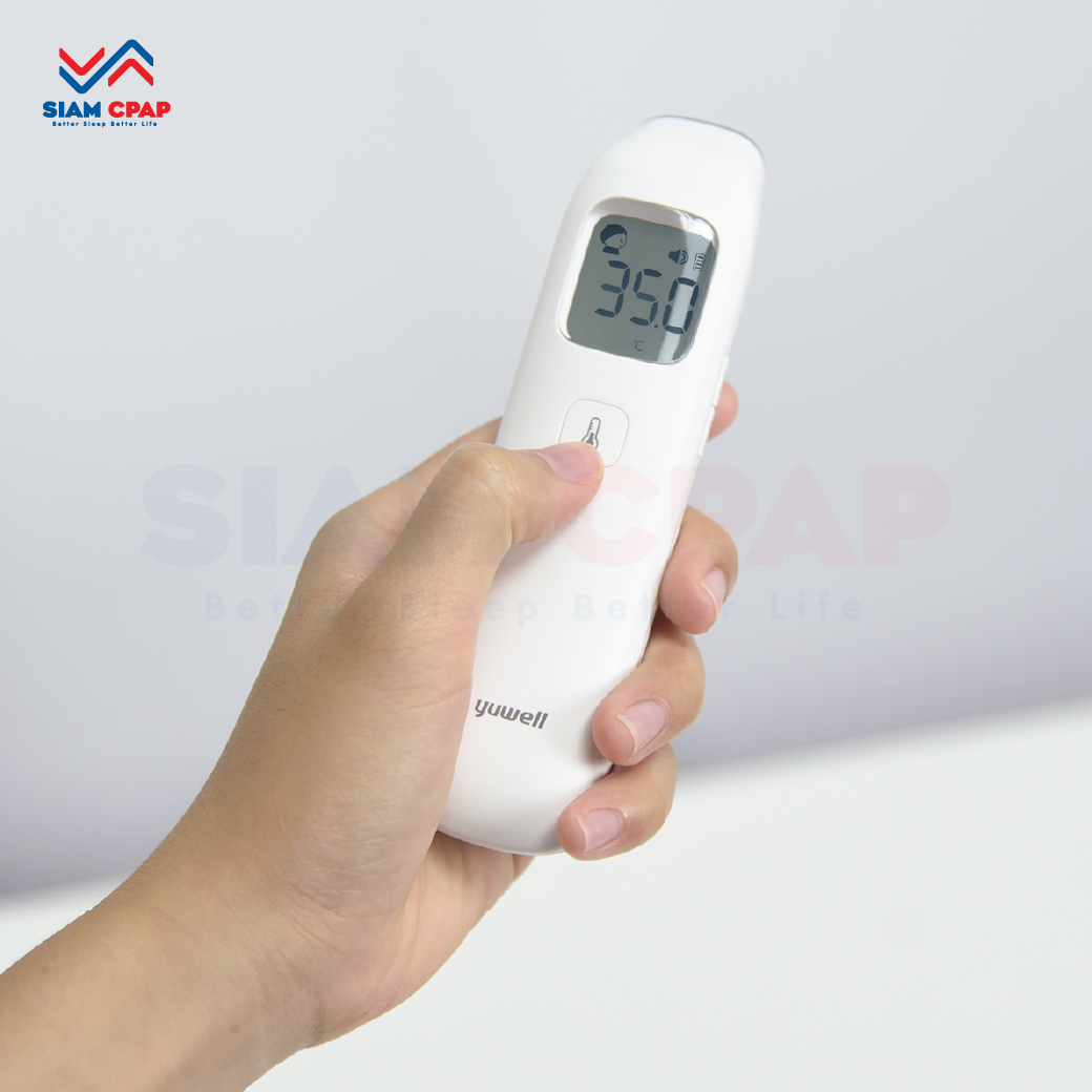 เครื่องวัดอุณหภูมิร่างกายอินฟราเรด Yuwell รุ่น YHW-6 มี Bluetooth