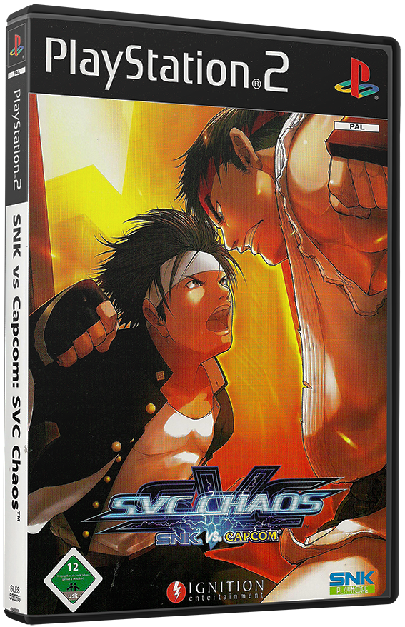 แผ่นเกมส์ PS2 : SVC Chaos - SNK vs. Capcom