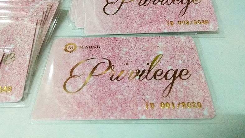 บัตรพิมพ์ฟอยล์เค