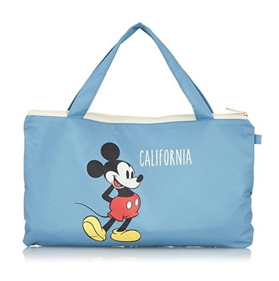 ร่ม Wpc. © × mickey mouse ร่มกันฝน ร่มกันแดด Folding Umbrella สีฟ้า (50 cm) Clutch Bag Type