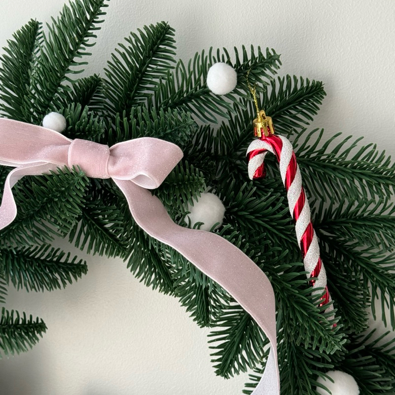 [พร้อมส่ง] Jnihouse : Christmas wreath (หลีดประดับคริสต์มาส)