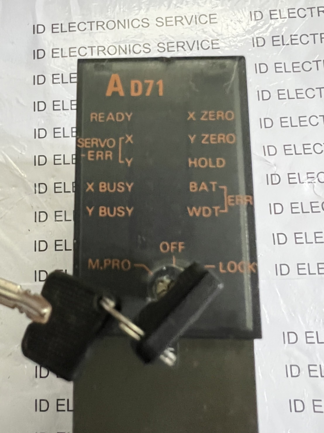 PLC " MITSUBISHI " MODEL : AD71