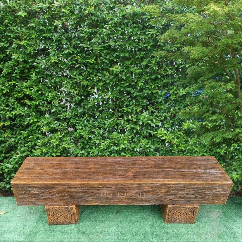 เก้าอี้ไม้หมอน รุ่น limited chair เก้าอี้ไม้หมอนรถไฟ เก้าอี้สนาม ม้านั่งสนาม งานสวยเรียบหรู