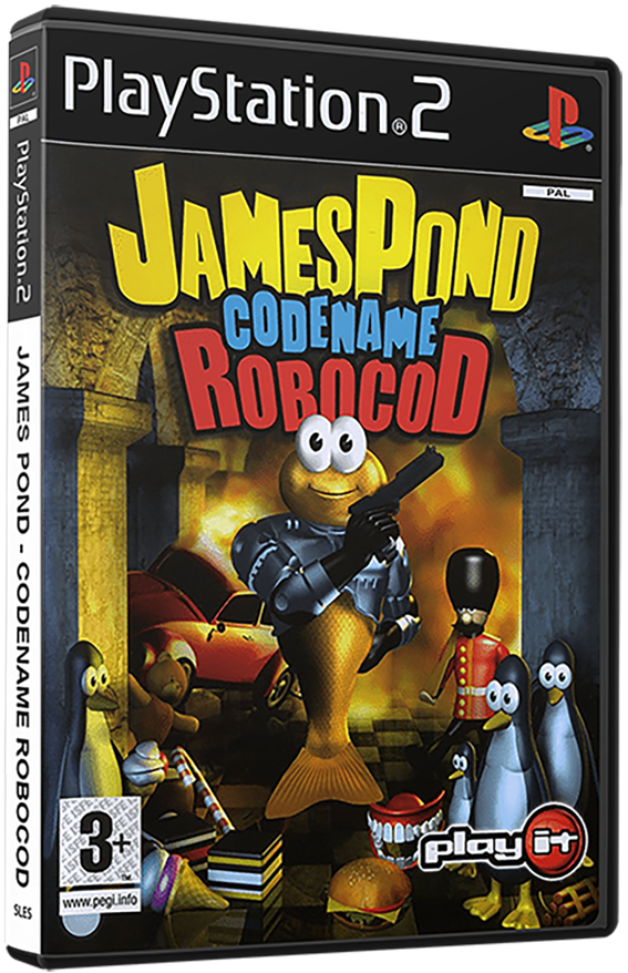 แผ่นเกมส์ PS2 : James Pond - Codename Robocod