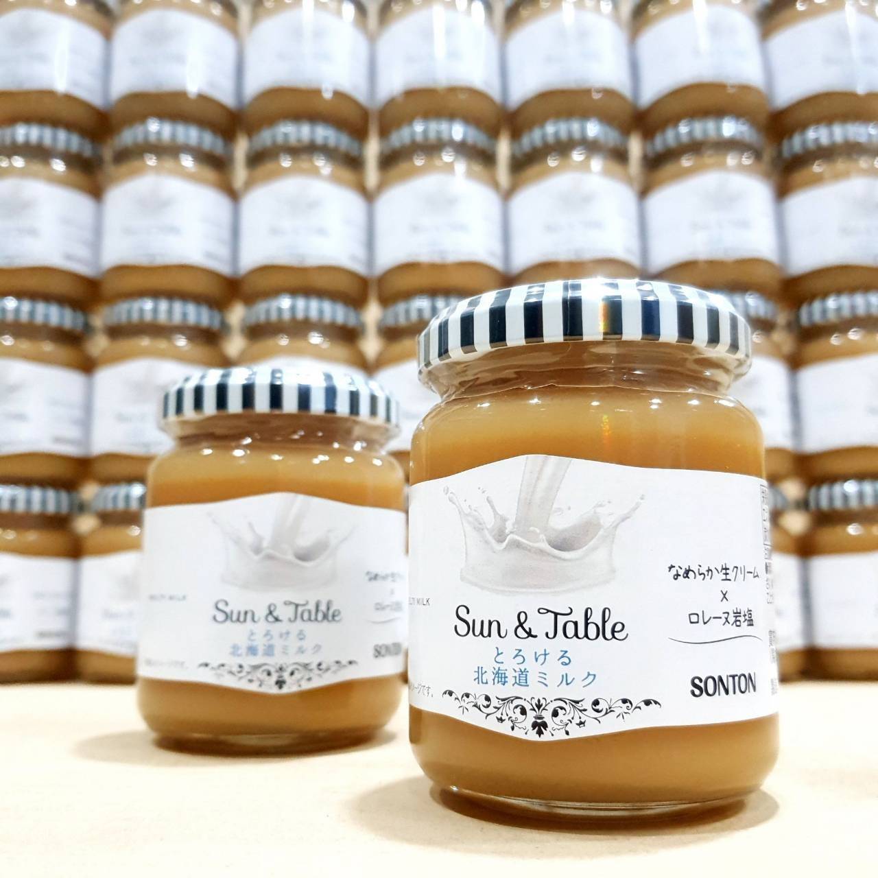 ครีมแยมนม Sun & Table melty Hokkaido milk