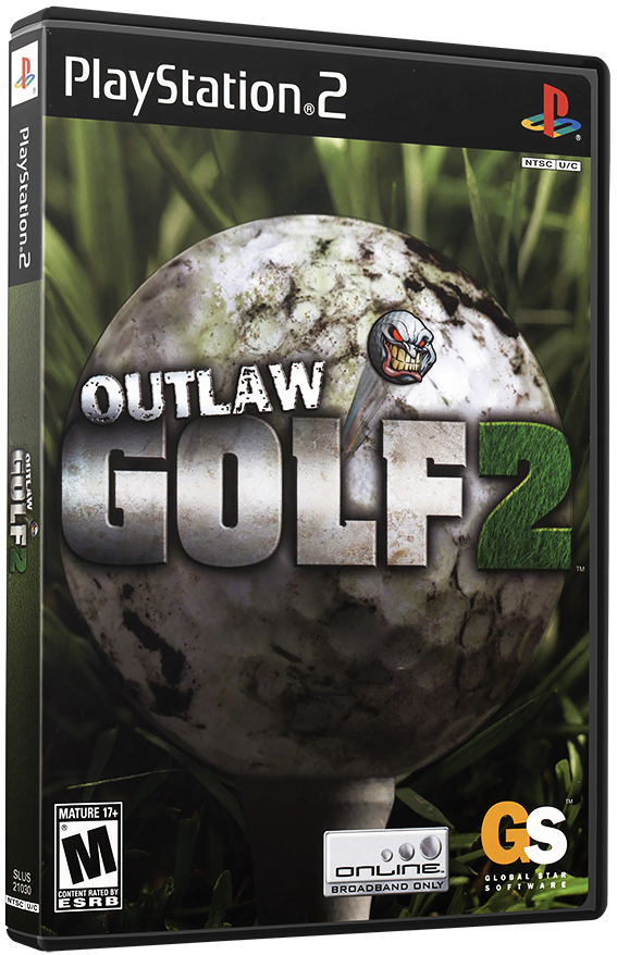 แผ่นเกมส์ PS2 : Outlaw Golf 2