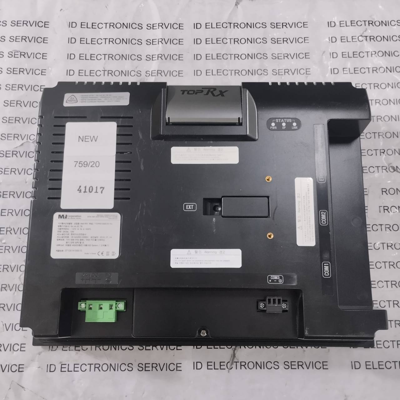 LCD TOUCH SCREEN " M2I " MODEL : TOPRX1000VD-EX