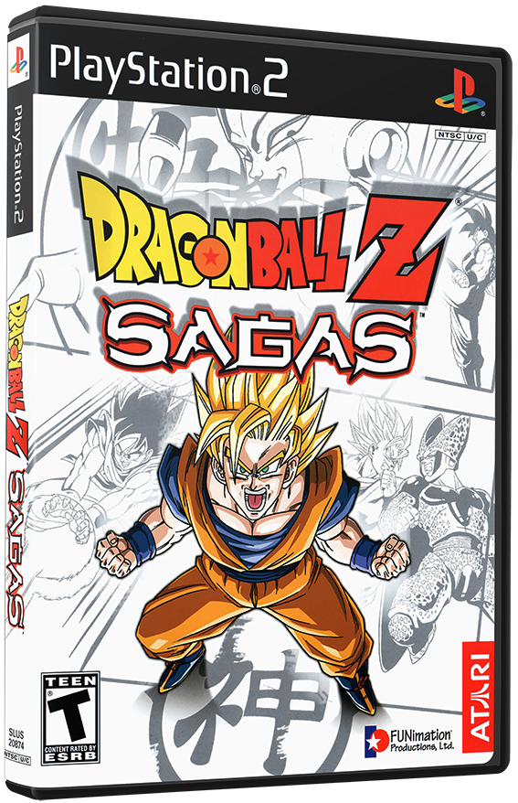 แผ่นเกมส์ PS2 : Dragon Ball Z - Sagas