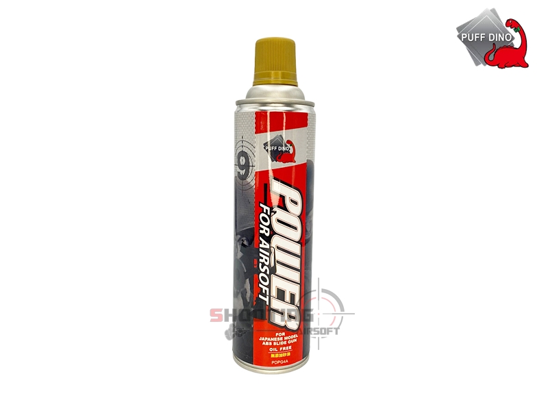 แกสเบา PUFF DINO 9kg สำหรับ Tokyo Marui (ไม่ผสมซิลิโคน) แท้ไต้หวัน