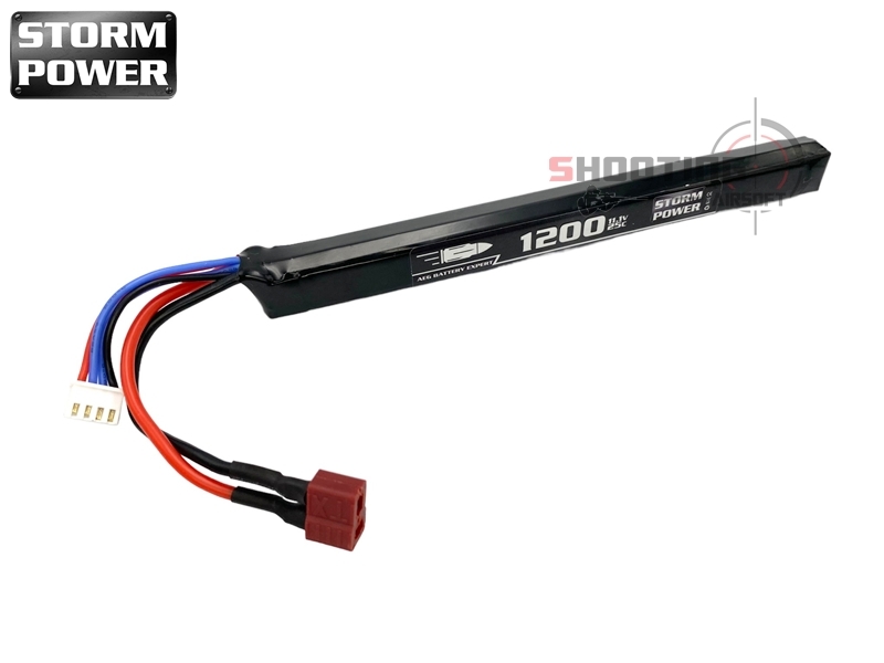 แบตลิโพ Storm Power 25C 1200mAh 11.1V สำหรับ AK
