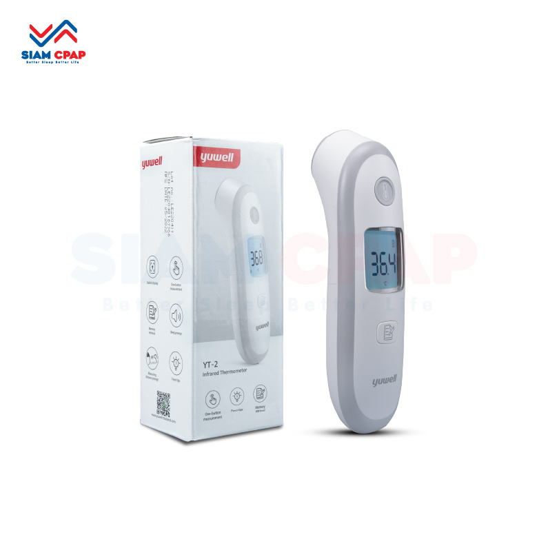 เครื่องวัดอุณหภูมิร่างกายอินฟราเรด Yuwell รุ่น YT-2