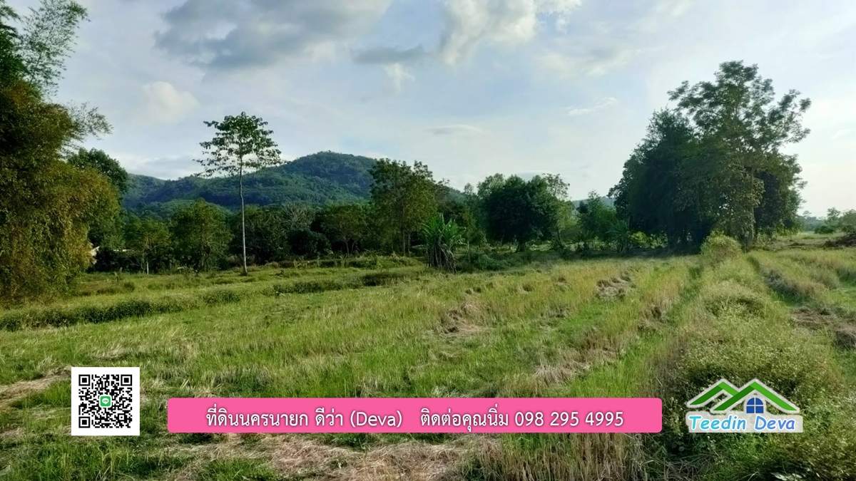 ขายที่วิวภูเขา 3 ไร่ ครุฑแดง อยู่ติดกับที่ดินของ ดาราคนดัง ต.เขาเพิ่ม อ.บ้านนา จ.นครนายก