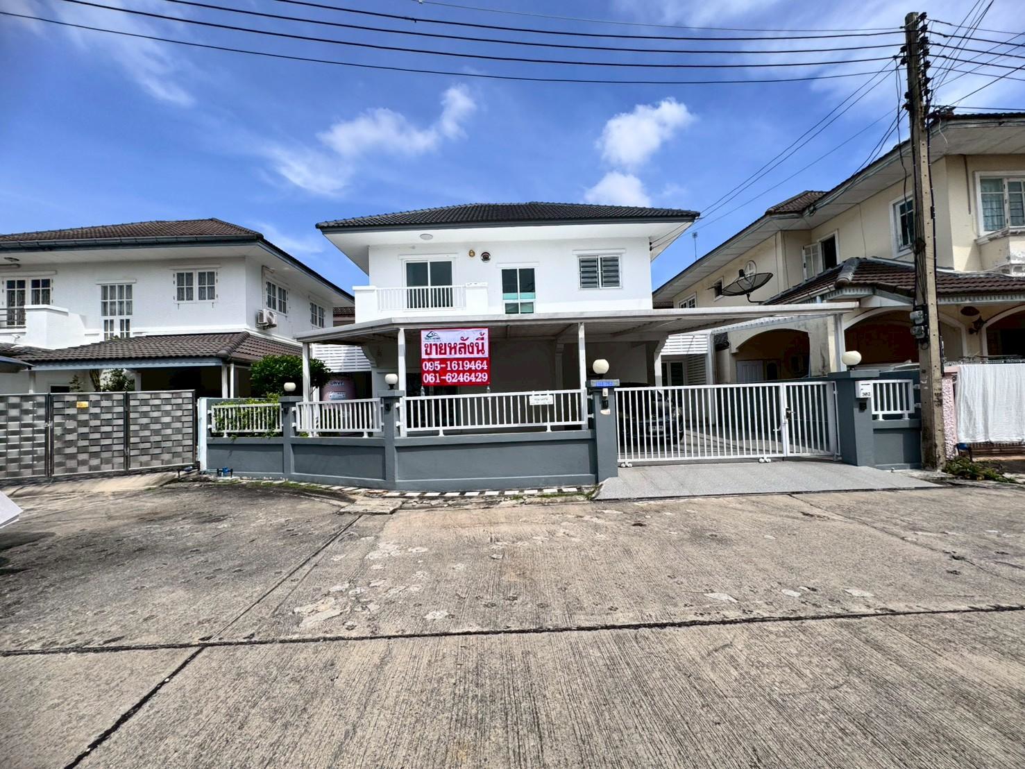 ขายบ้านเดี่ยว หมู่บ้าน บ้านฟ้าลากูน คลอง 2 ต่อเติมเต็มพื้นที่ (N.1909)