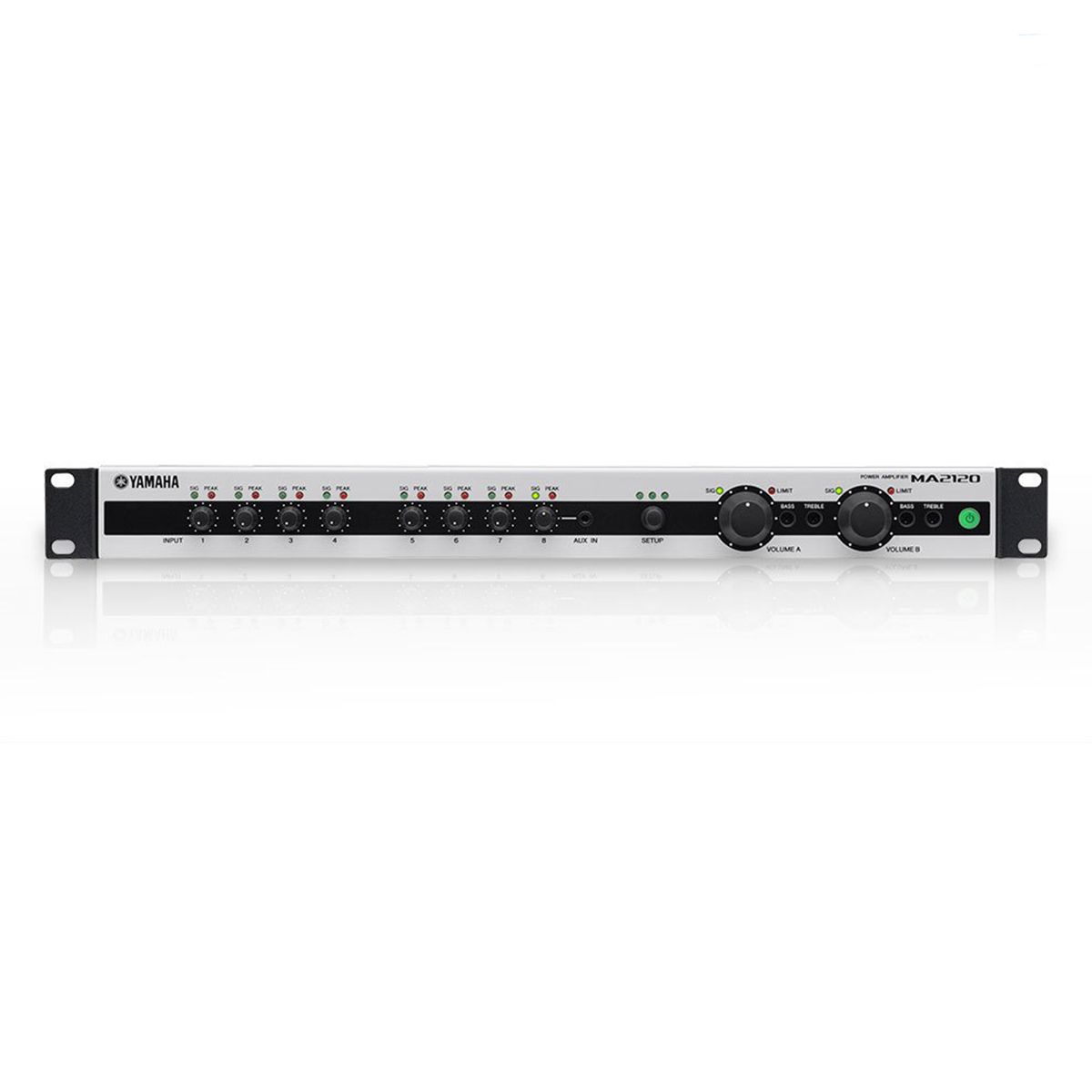 YAMAHA MA2120 mixer amplifier 2x120 วัตต์ @4Ω 70V100V