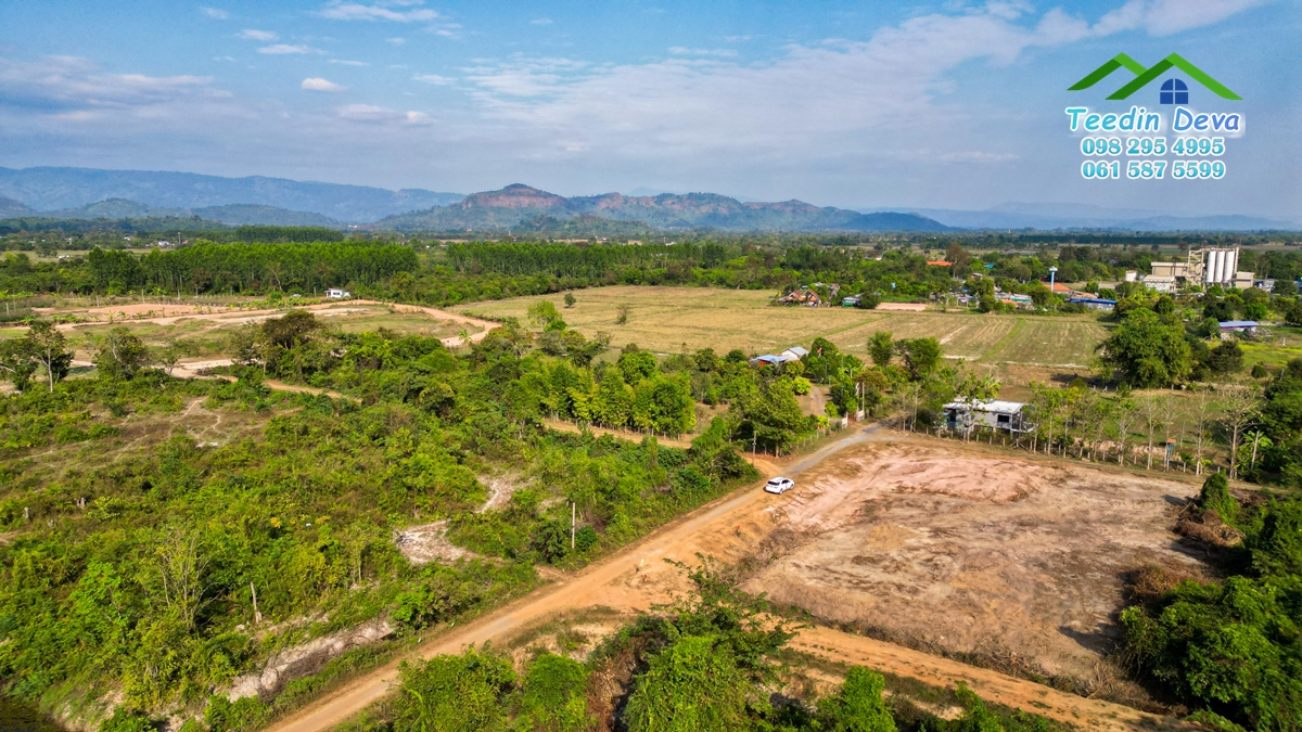 ที่ดินนครนายก วิวภูเขาสวยๆ เนื้อที่ 1-1-78 ไร่ ครุฑแดง อ.บ้านนา จ.นครนายก