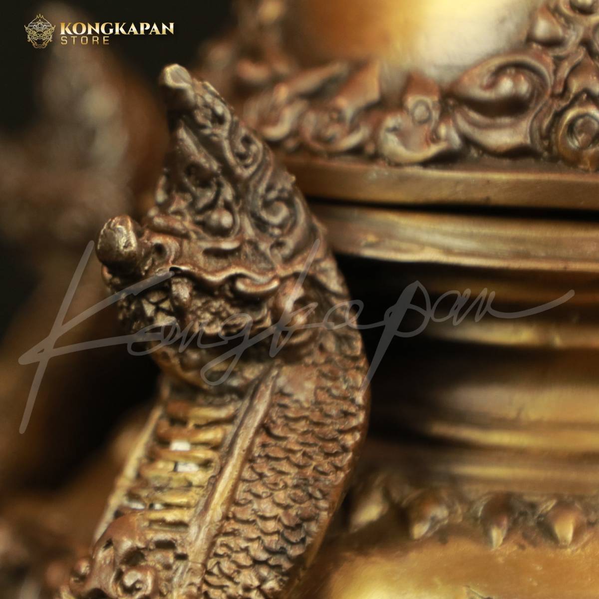 คณโฑน้ำ บาตรน้ำพระพุทธมนต์มงคลดี รุ่นศรีมหาราชพังพระกาฬ เนื้อนำฤกษ์ ติดตะกรุดใต้ฝา ปี 67