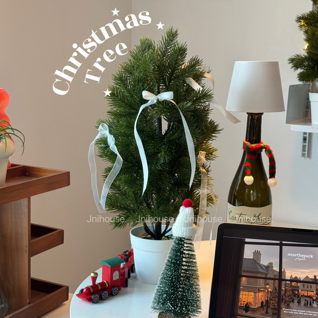 [พร้อมส่ง] Jnihouse : Little Christmas Tree (ต้นคริสต์มาส+ไฟประดับ)