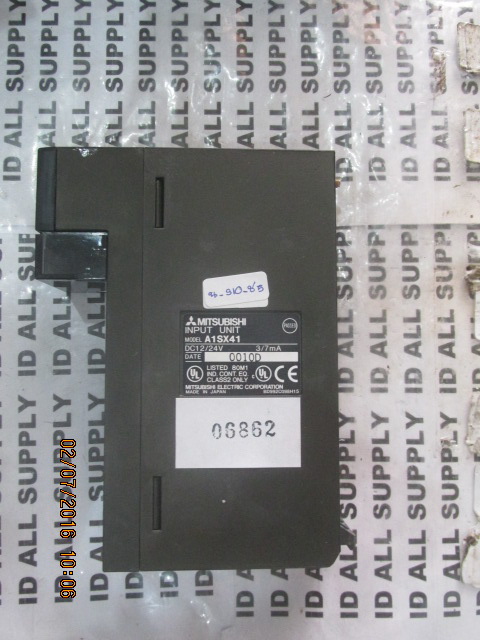 PLC " MITSUBISHI " MODEL : A1SX41
